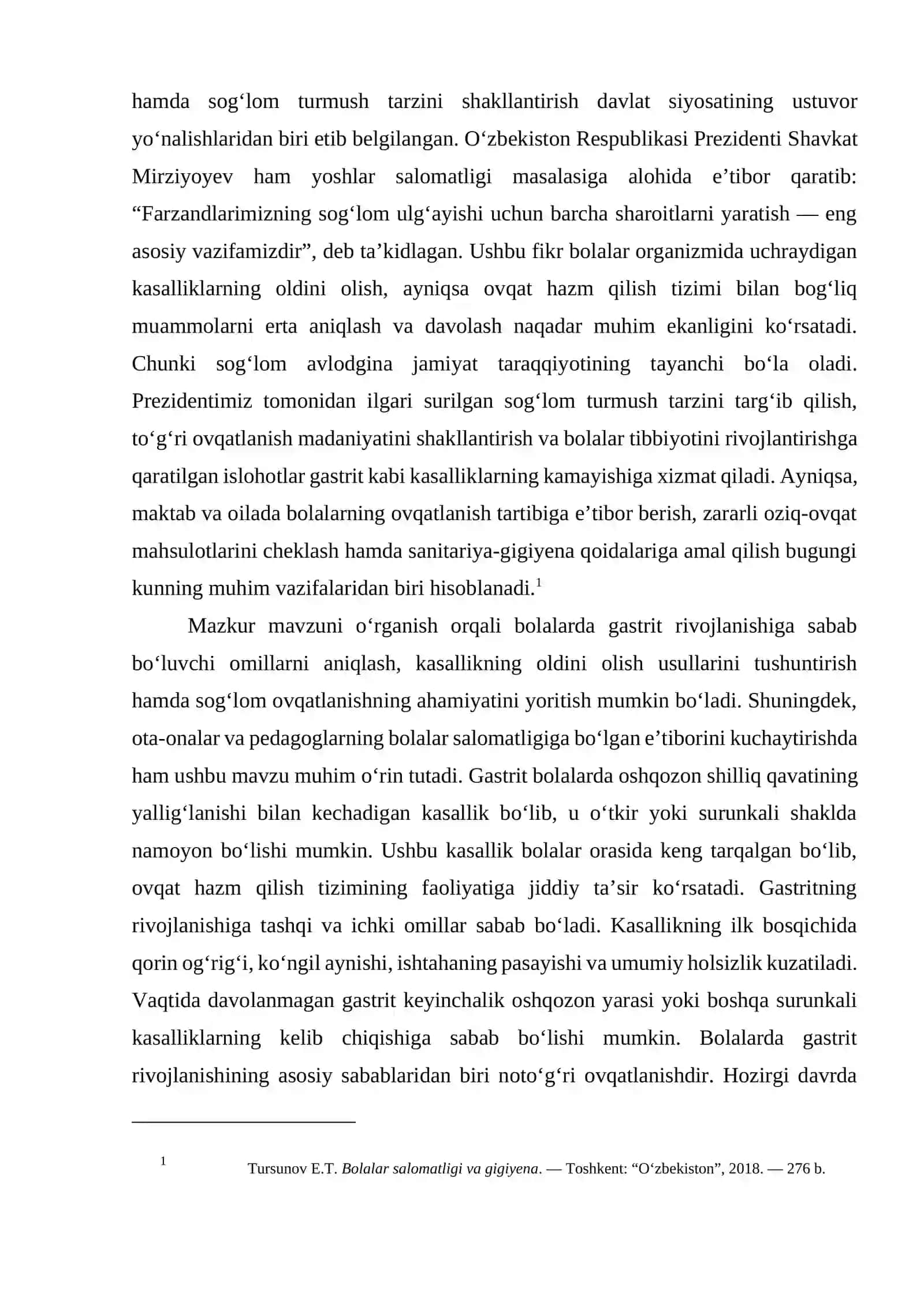 GASTRITNING BOLALARDA RIVOJLANISH SABABLARI 3