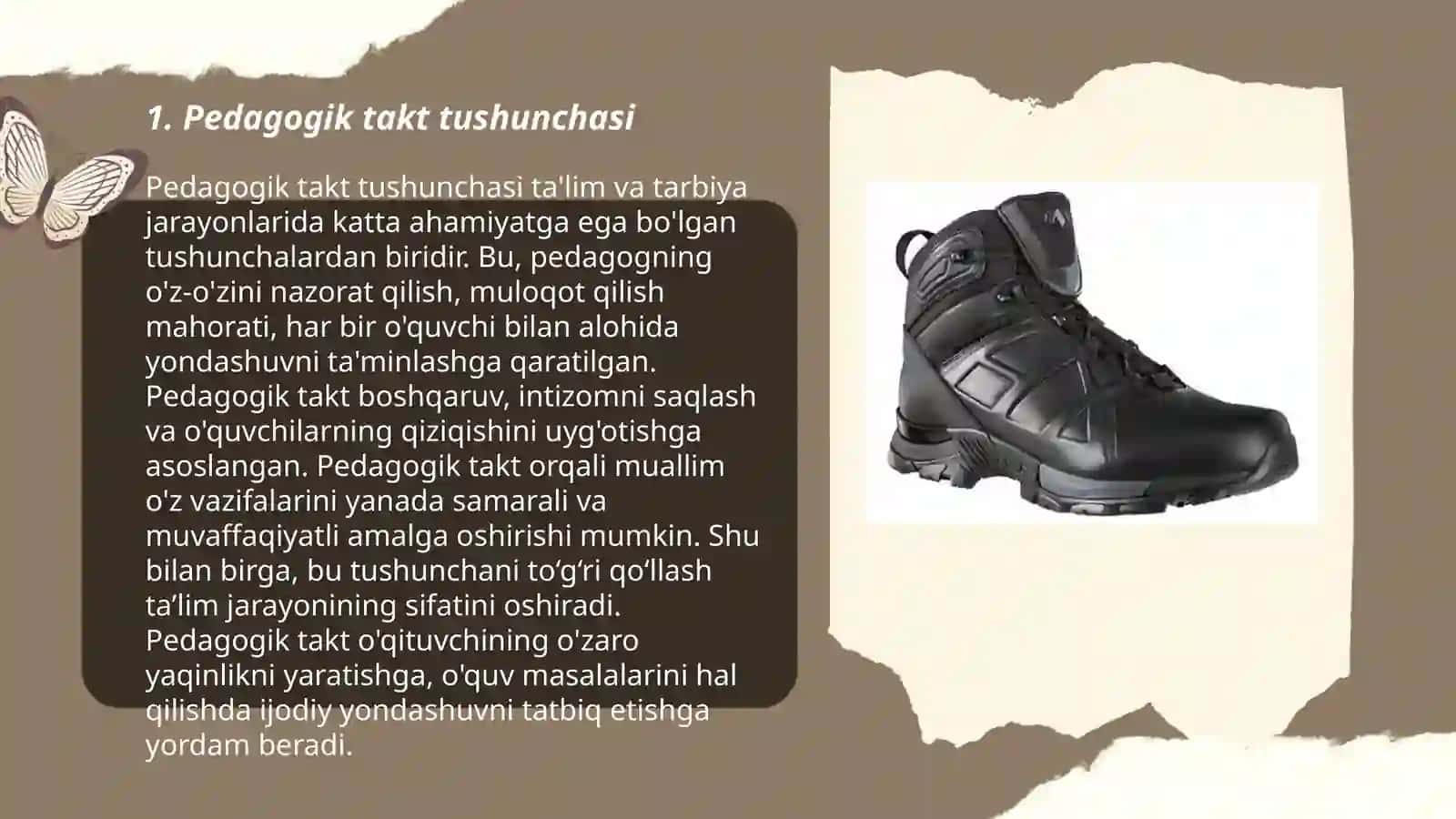 Pedagogik taktni qo‘llash shartlari 3