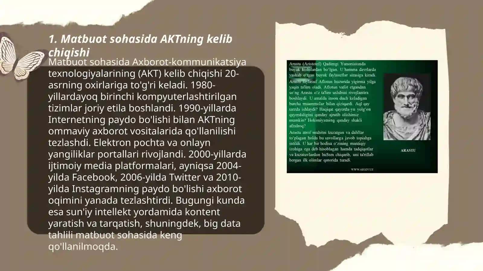 Matbuot sohasida AKT fanining yuzaga kelish asoslari 3