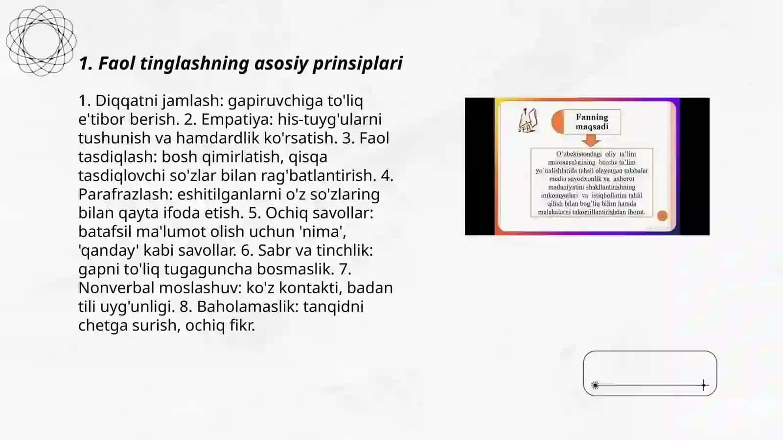 Muloqatda tinglash va sukut madaniyati 3