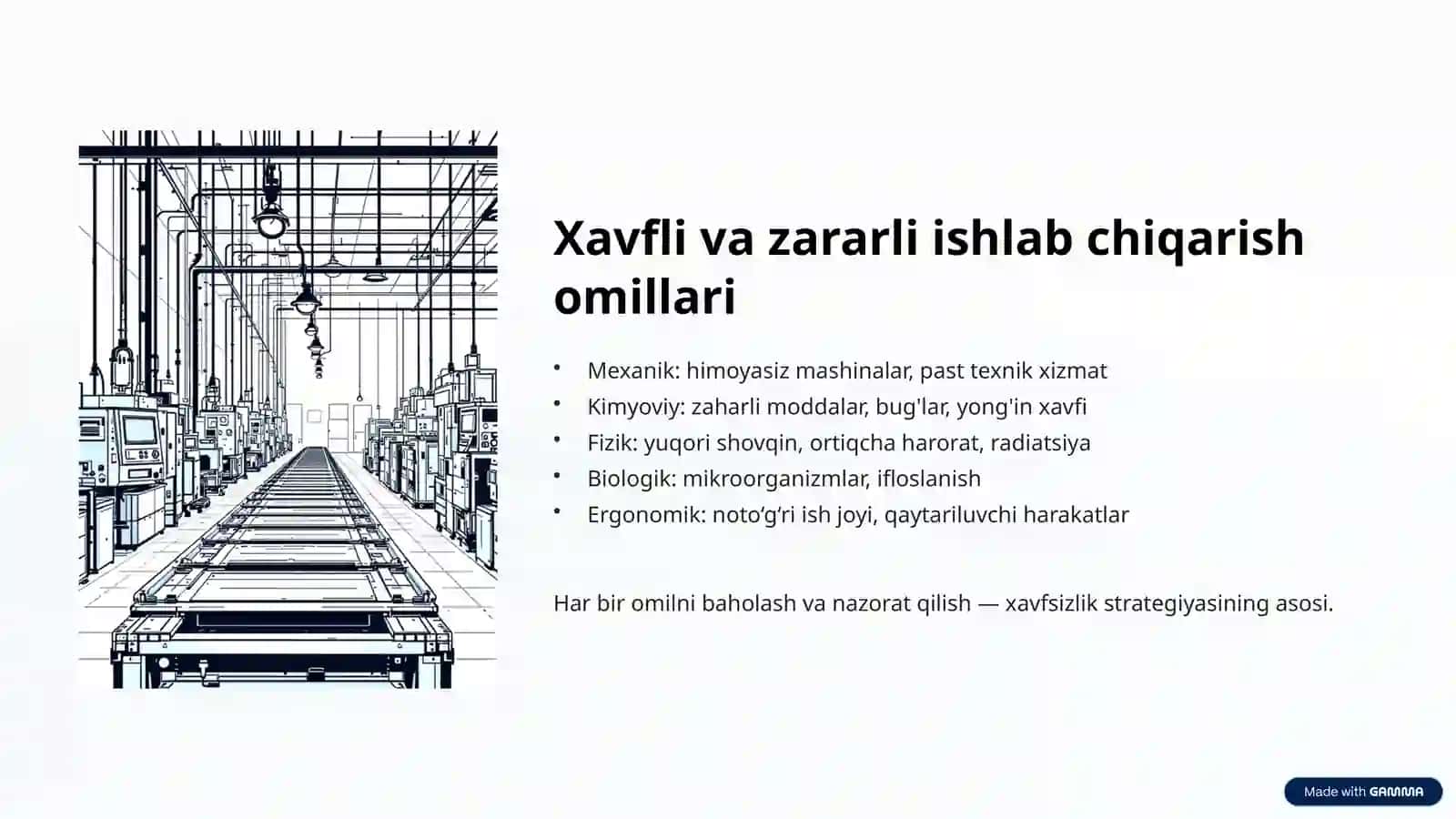 Hayot faoliyati xavfsizligini ta'minlash asoslari: Kirish 3