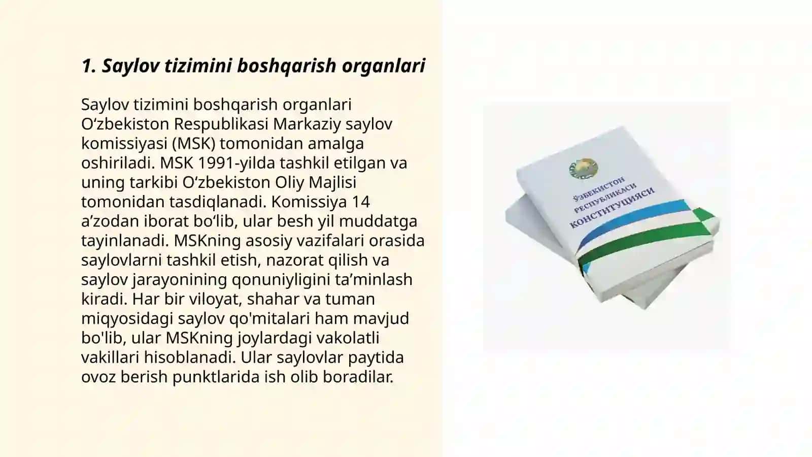 O'zbekiston Respublikasi saylov tizimi 3