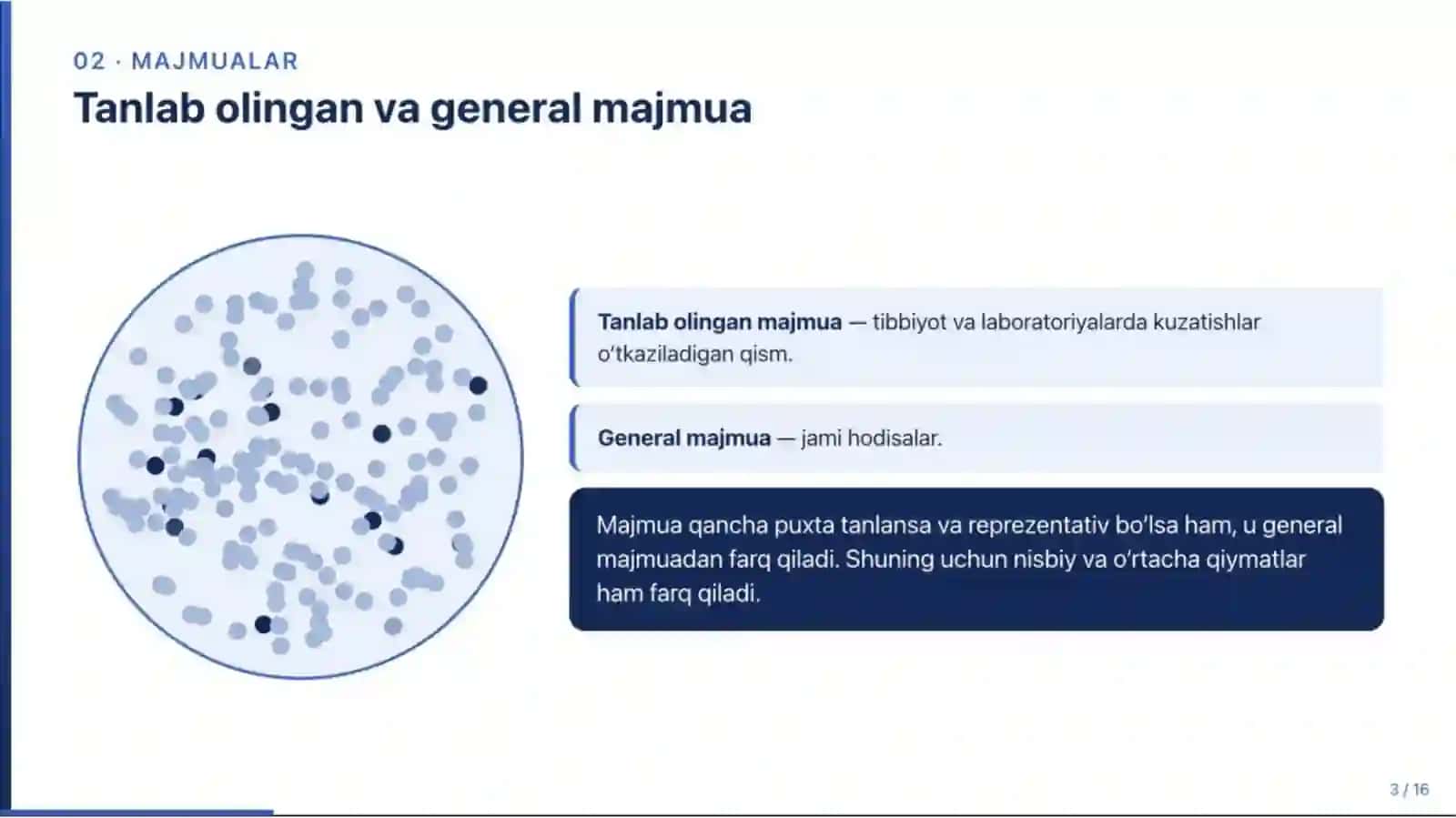 Statistik tadqiqot natijalarining ishonchliligini baholash 3