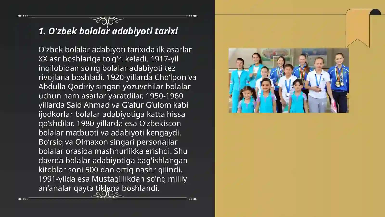 Ózbek bolalar adabiyoti 3