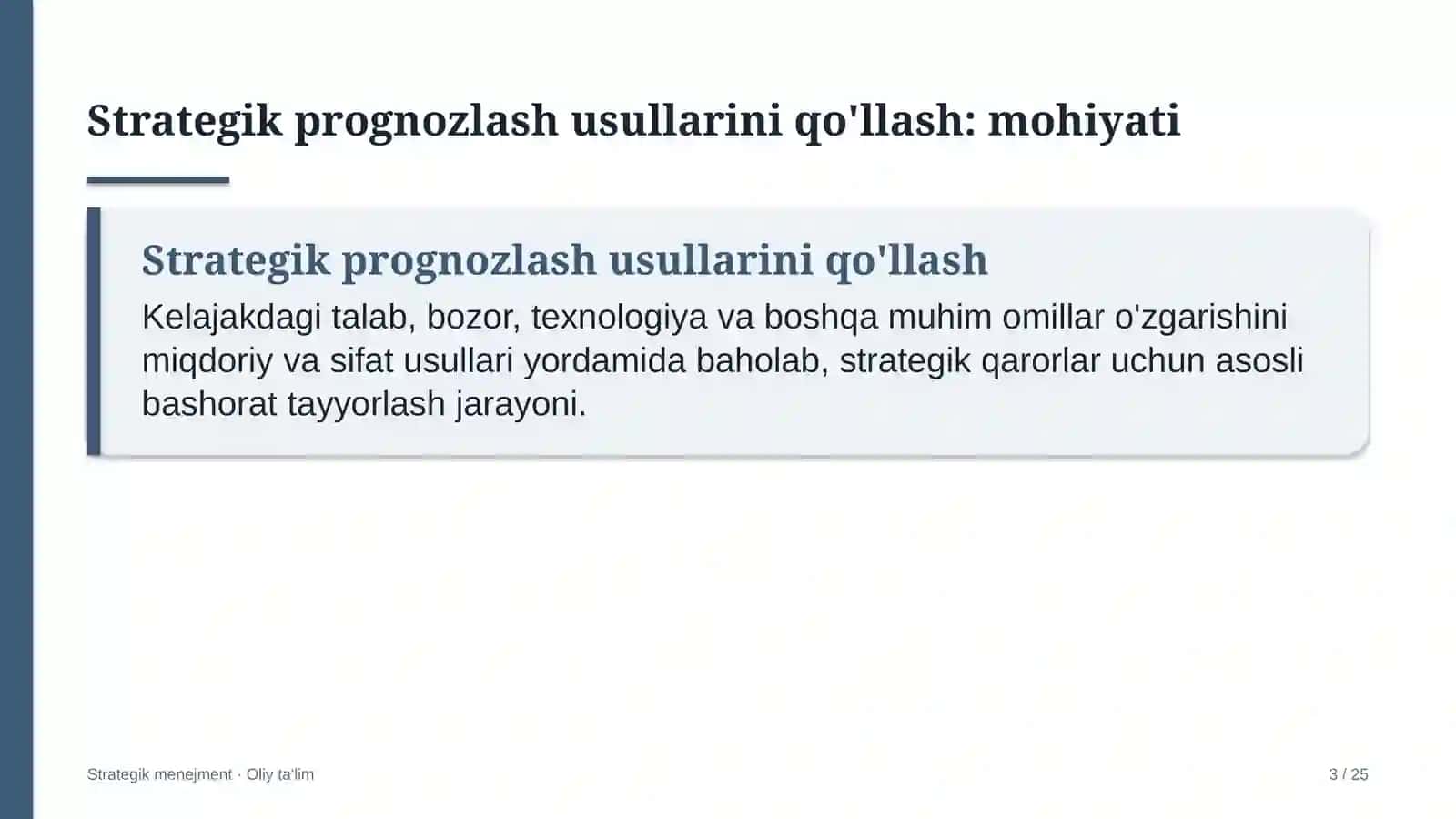 qishloq qurilishida strategik prognozlash usullarini qo'llash 8982 3