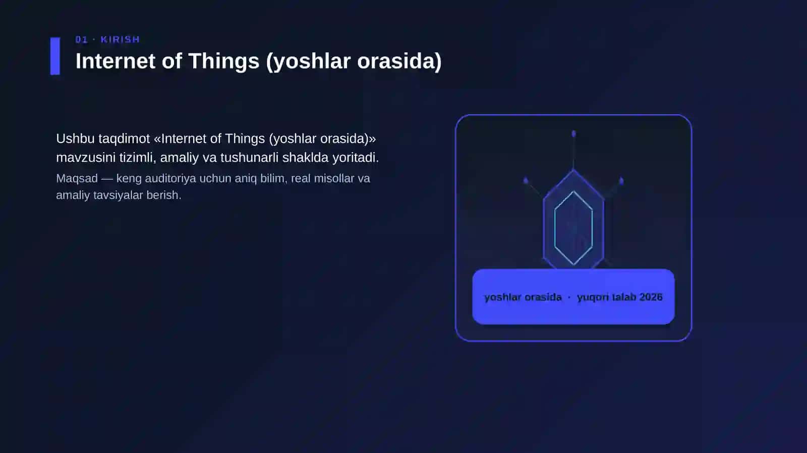 Internet of Things (yoshlar orasida) 3