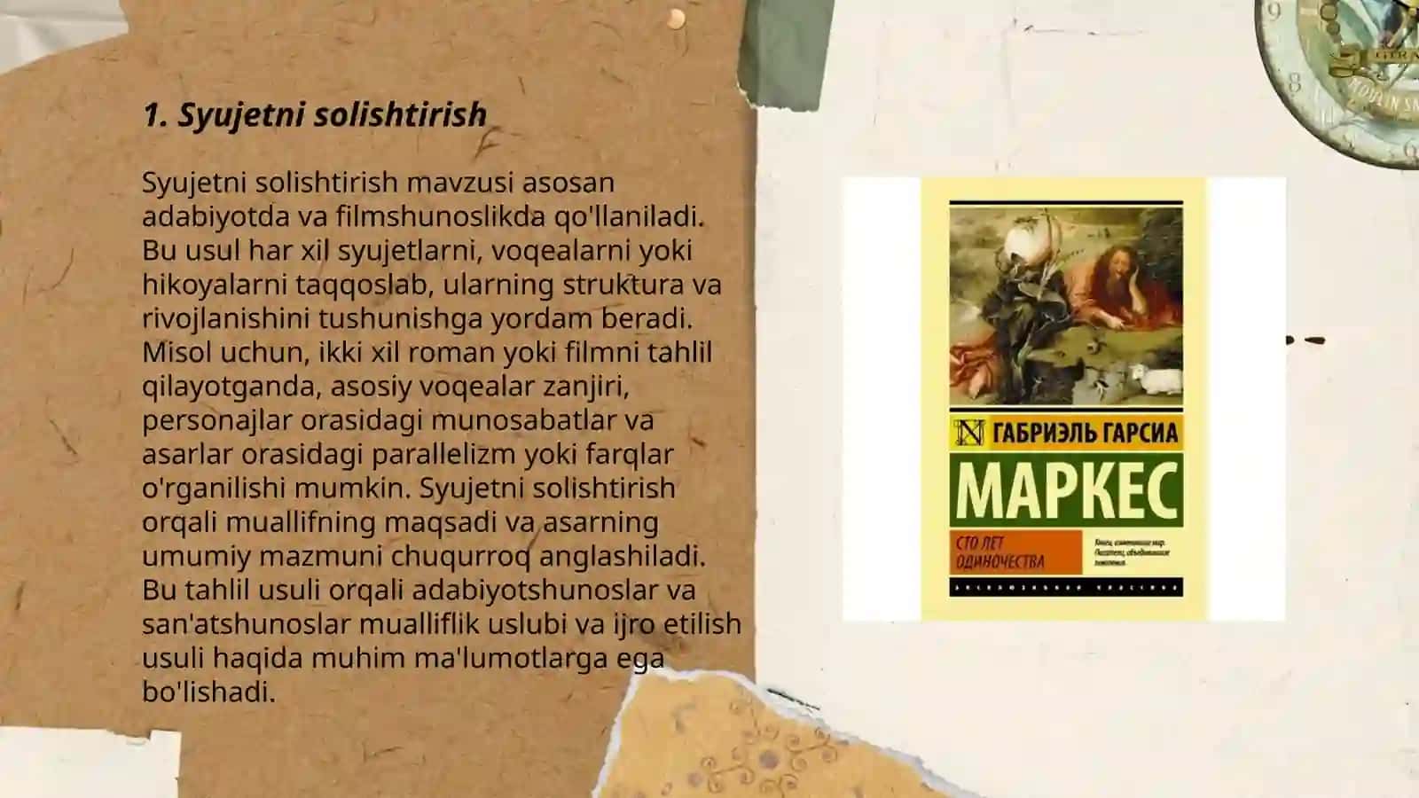Syujetni solishtirish 3