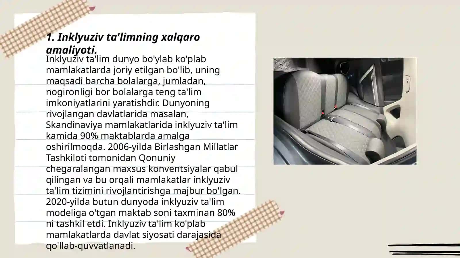 Inklyuziv taʼlimni joriy qilish boʻyicha chet el tajribalari 3