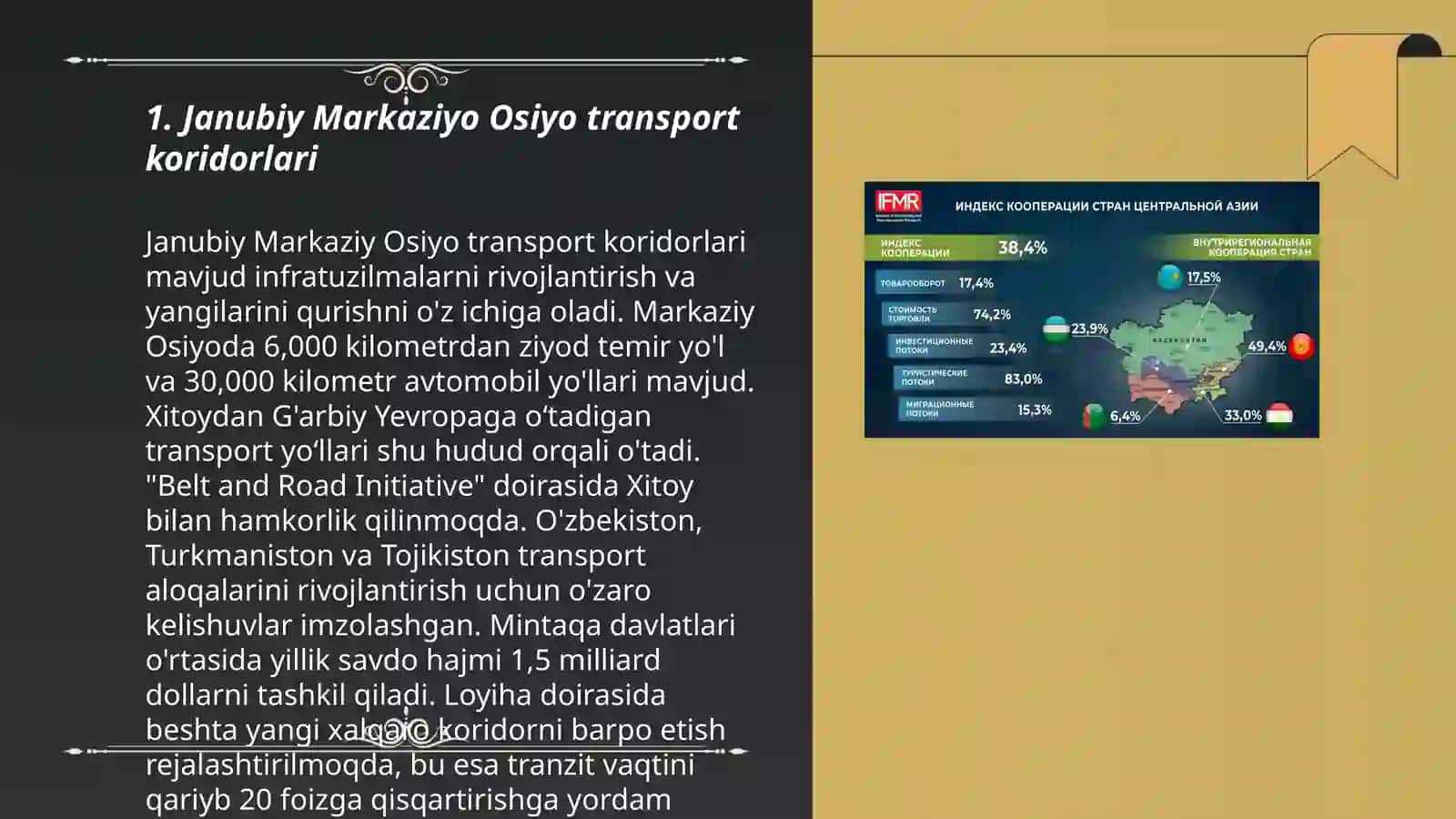 Markaziyo Osiyo transporti 3