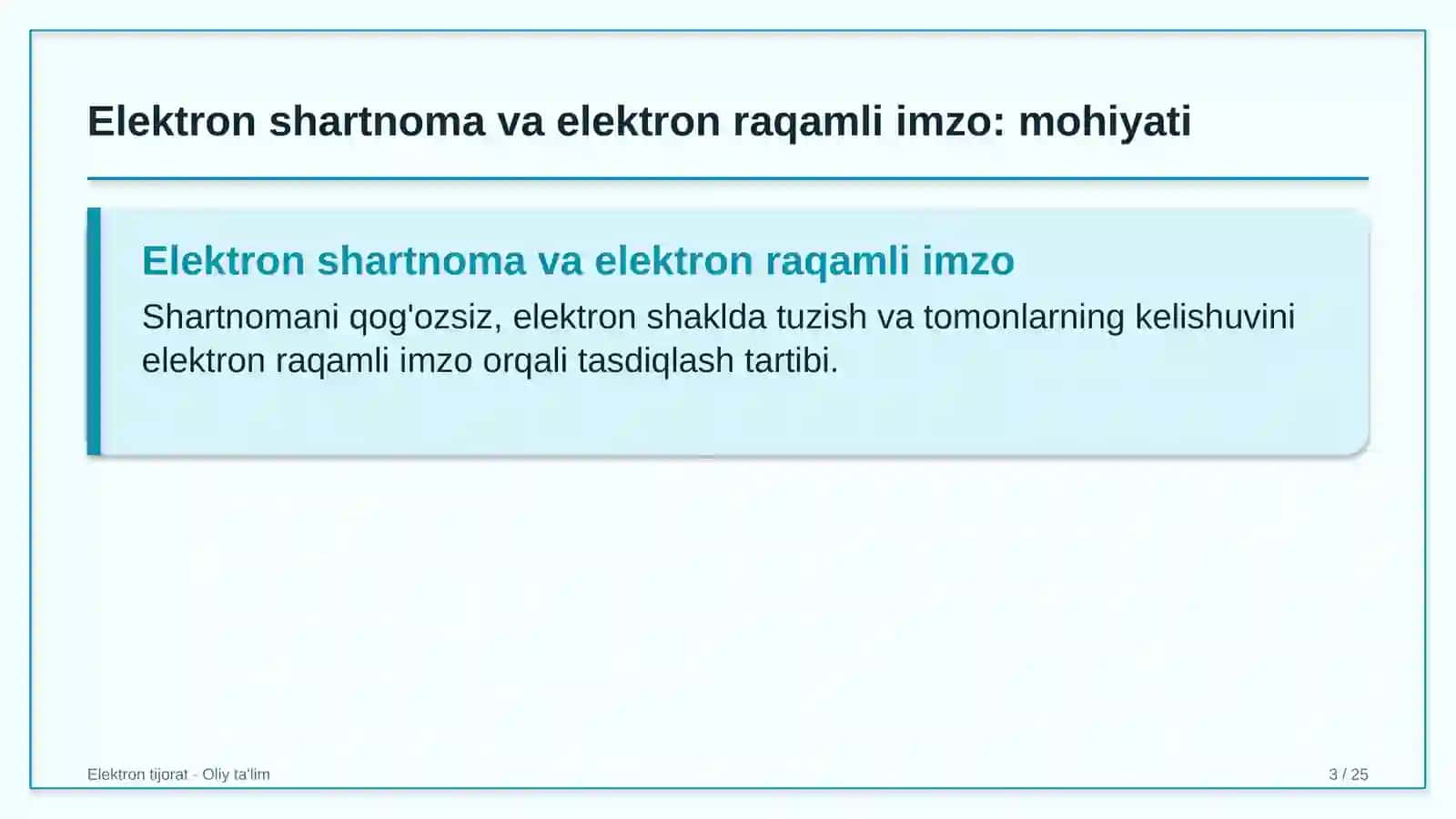 turistik zonalarda elektron shartnomalar va elektron raqamli imzo 5383 3