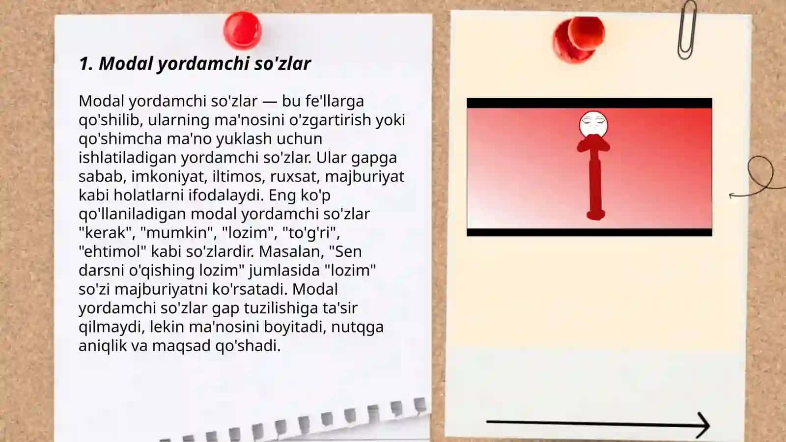 Modal yordamchi so'zlar 3
