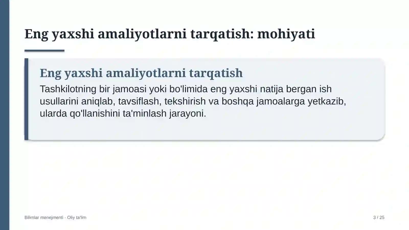 mehnat inspeksiyalarida eng yaxshi amaliyotlarni to'plash va tarqatish 9140 3