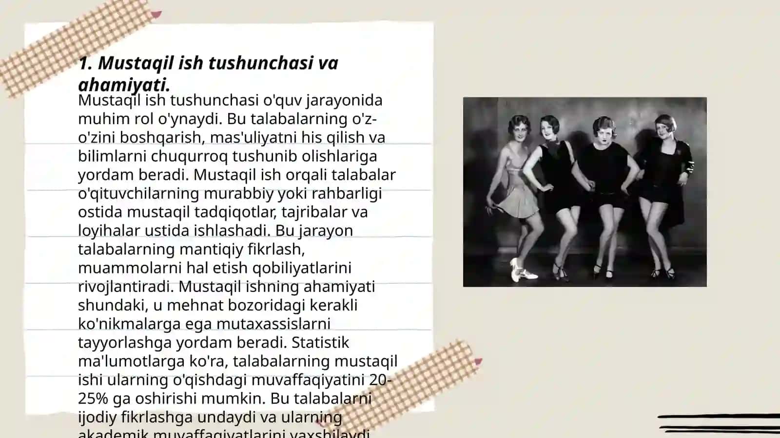 Mustaqil ish tushunchasi va ahamiyati 3