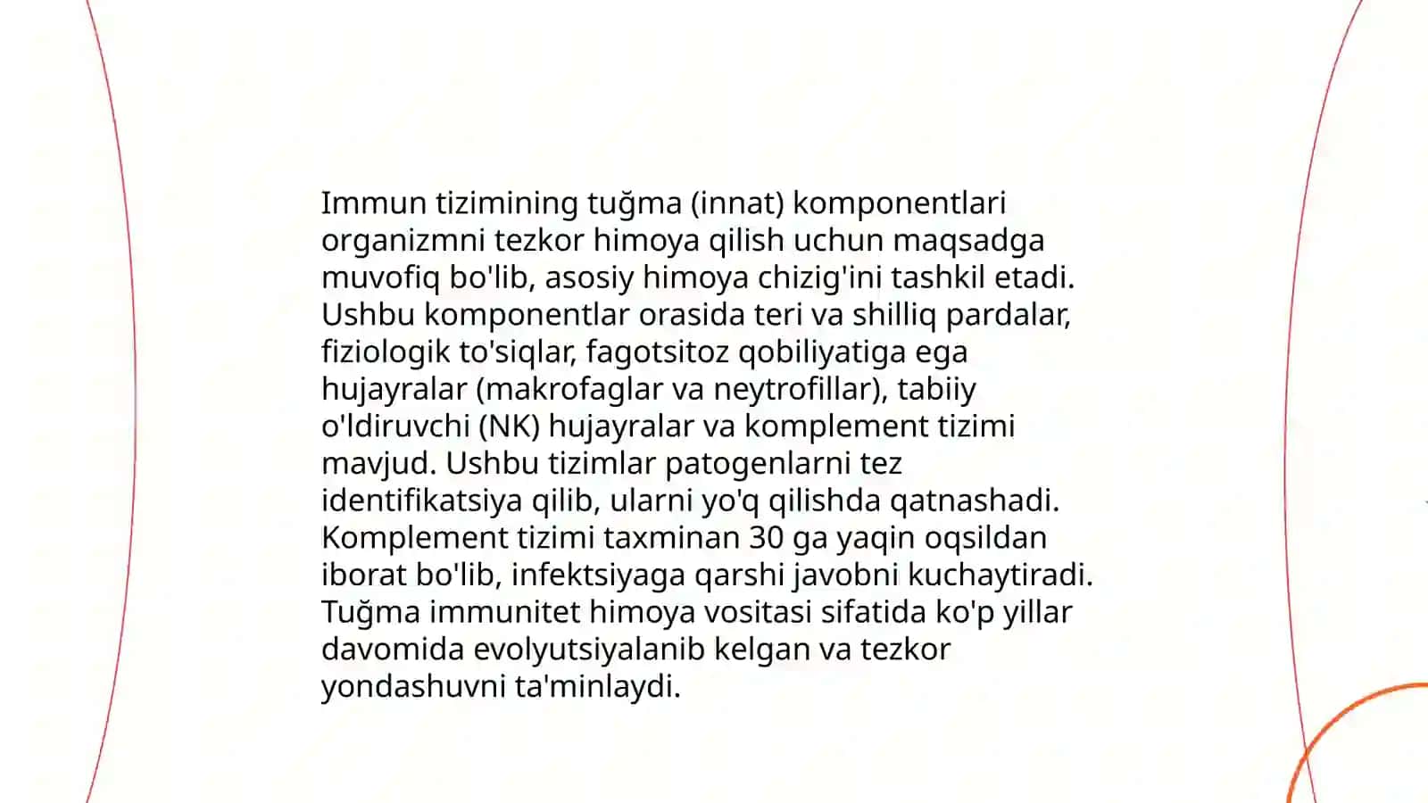 Immun tanqislik holatlari ( tuğma, hayot davomida orttirilgan.)Immun profilaktika va immun terapiya asoslari 3