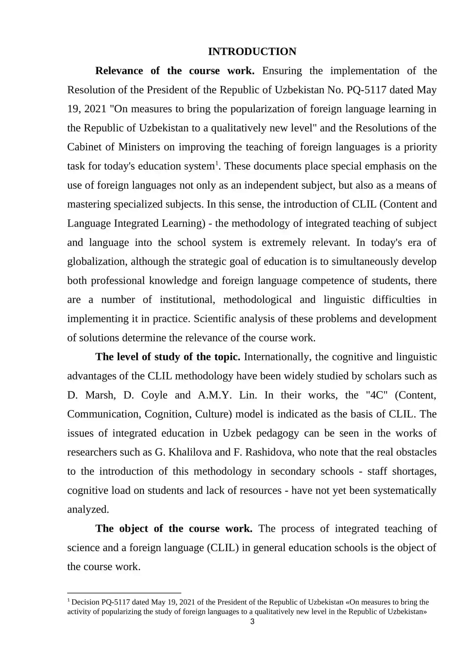 CLIL IMPLEMENTATION 3