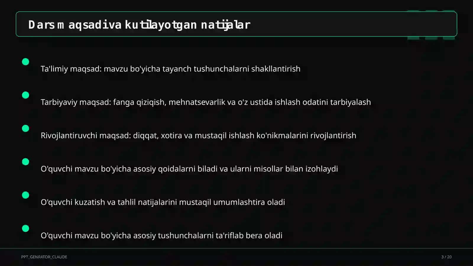 Rus tilida ish yuritish hujjatlari (10-sinf) 3