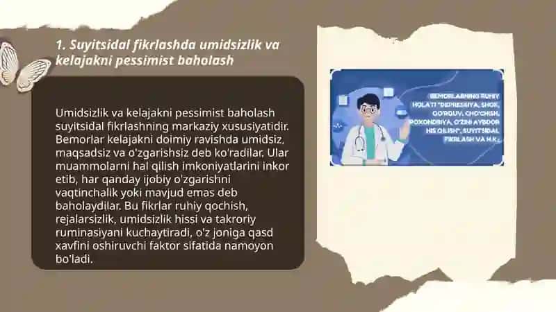 Bemorlarning suyitsidal fikrlashining ōziga xos xususiyatlari 3