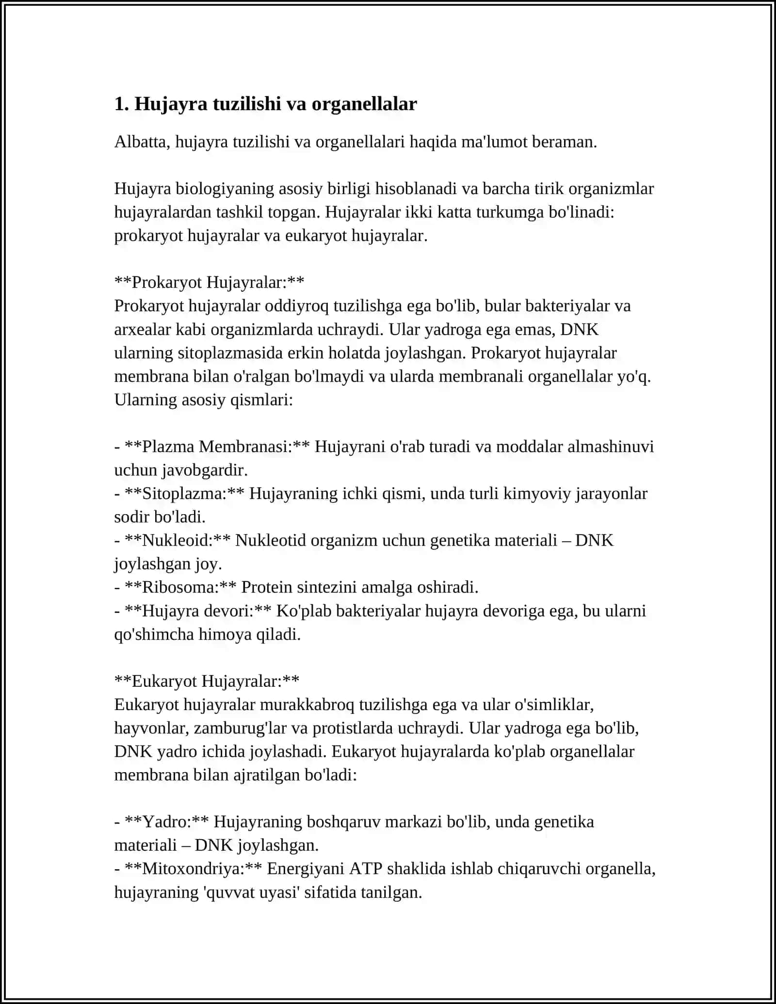 HUJAYRANING VAKUOLYAR TIZIMI-GOLJI APPARATI VA LIZASOMALAR. PEROLSISOMA, SFEROSOMA VA O'SIMLIK HUJAYRASI VAKUOLASINING TUZULISHI 3