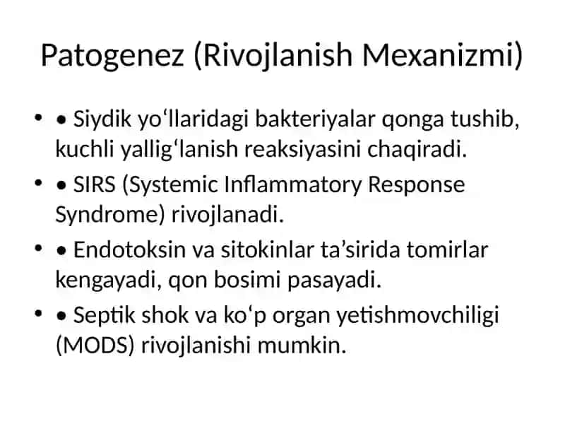 Urosepsis 3