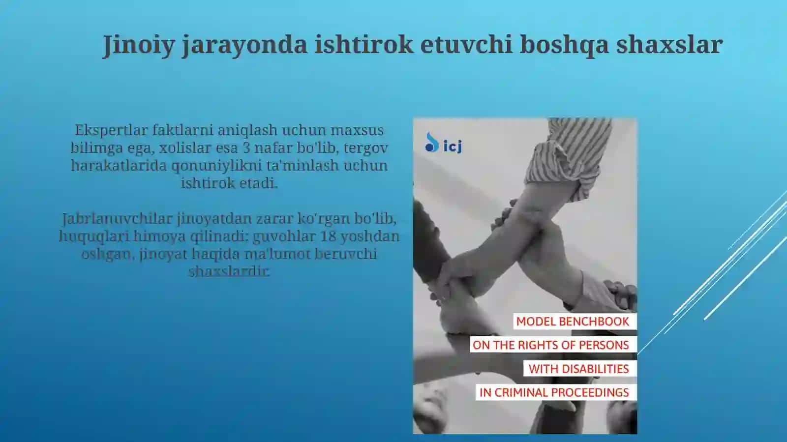 Jinoyat prosessida ishtirok etuvchi boshqa shaxslar 3