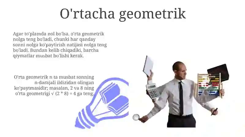O'rta geometrik 3