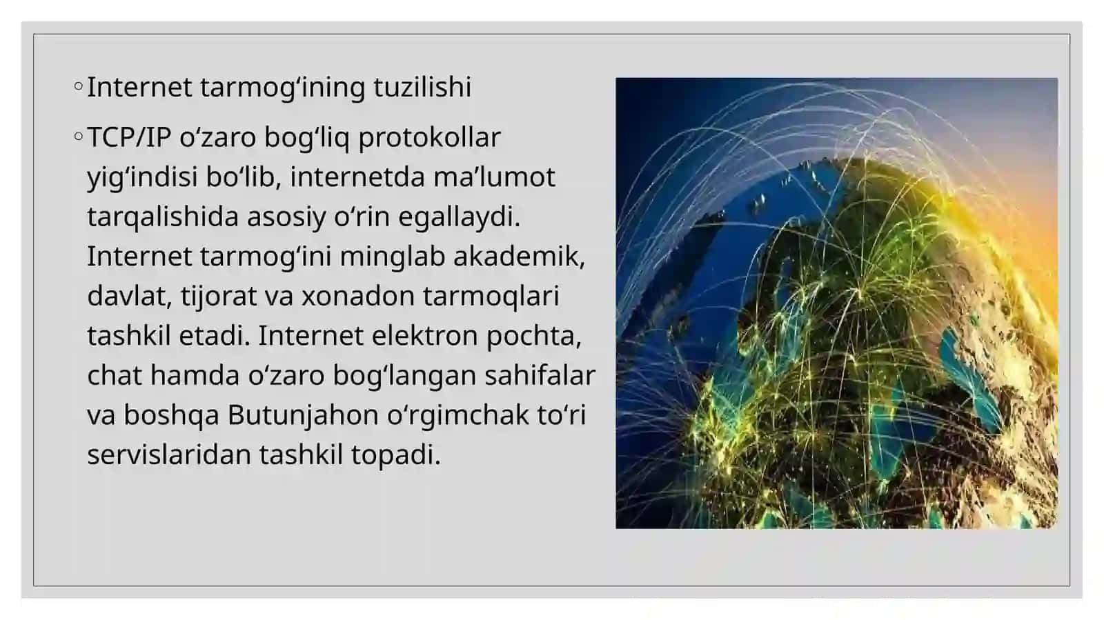 Tarmoq va Axborot xavfsizligi 3