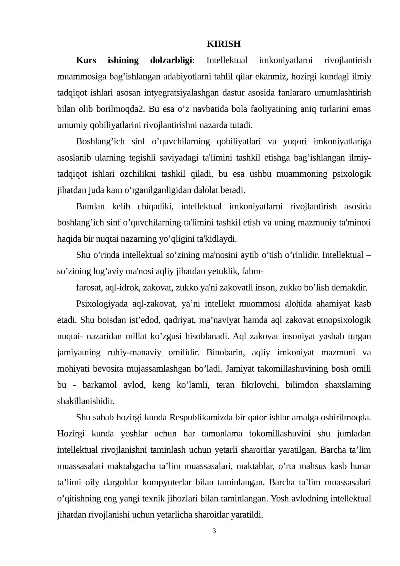 YOSHLARNING MA’NAVIY-INTELLEKTUAL SIFATLARINI ANIQLASH VA RAG’BATLANTIRISH USULLARI 3