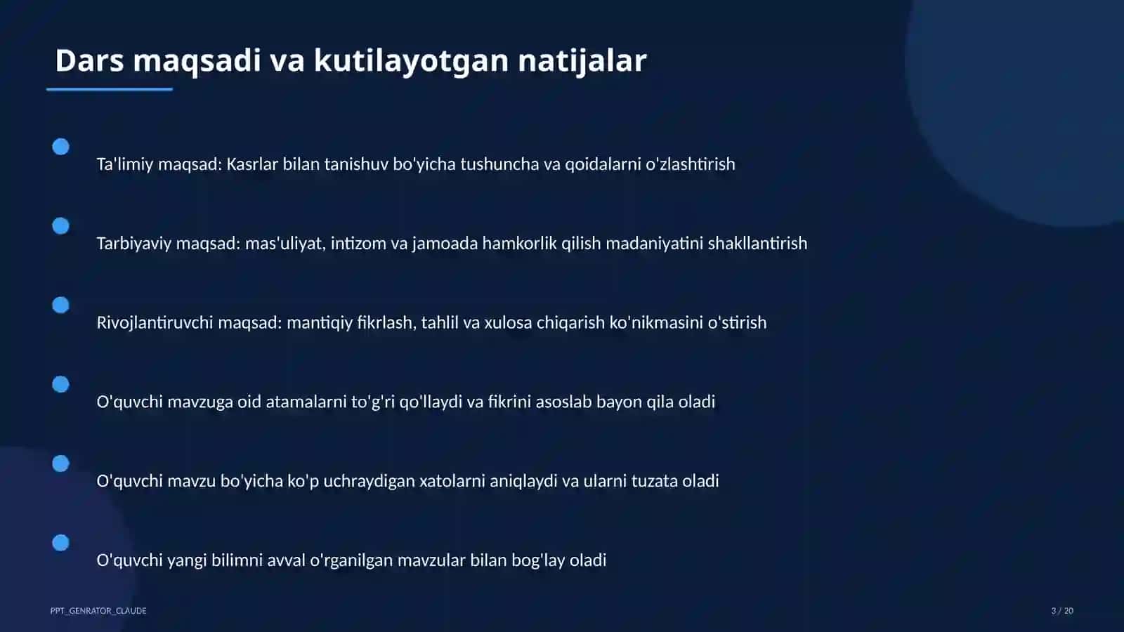Kasrlar bilan tanishuv (4-sinf) 3