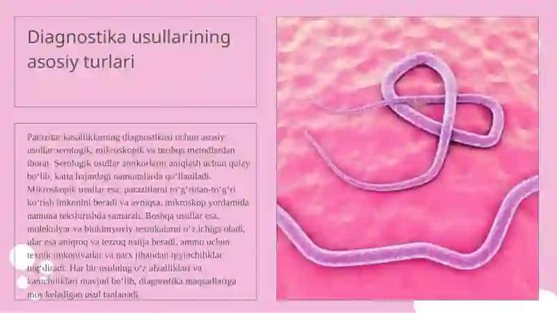 Parazitar kasalliklarning diagnostika usullari 3