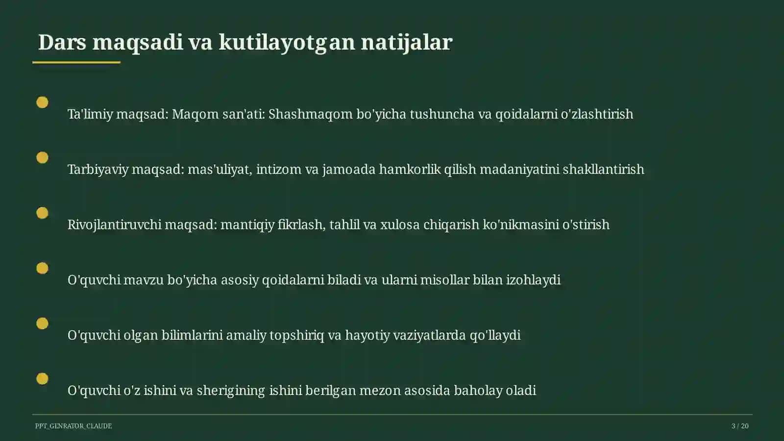 Shashmaqom (5-sinf) 3