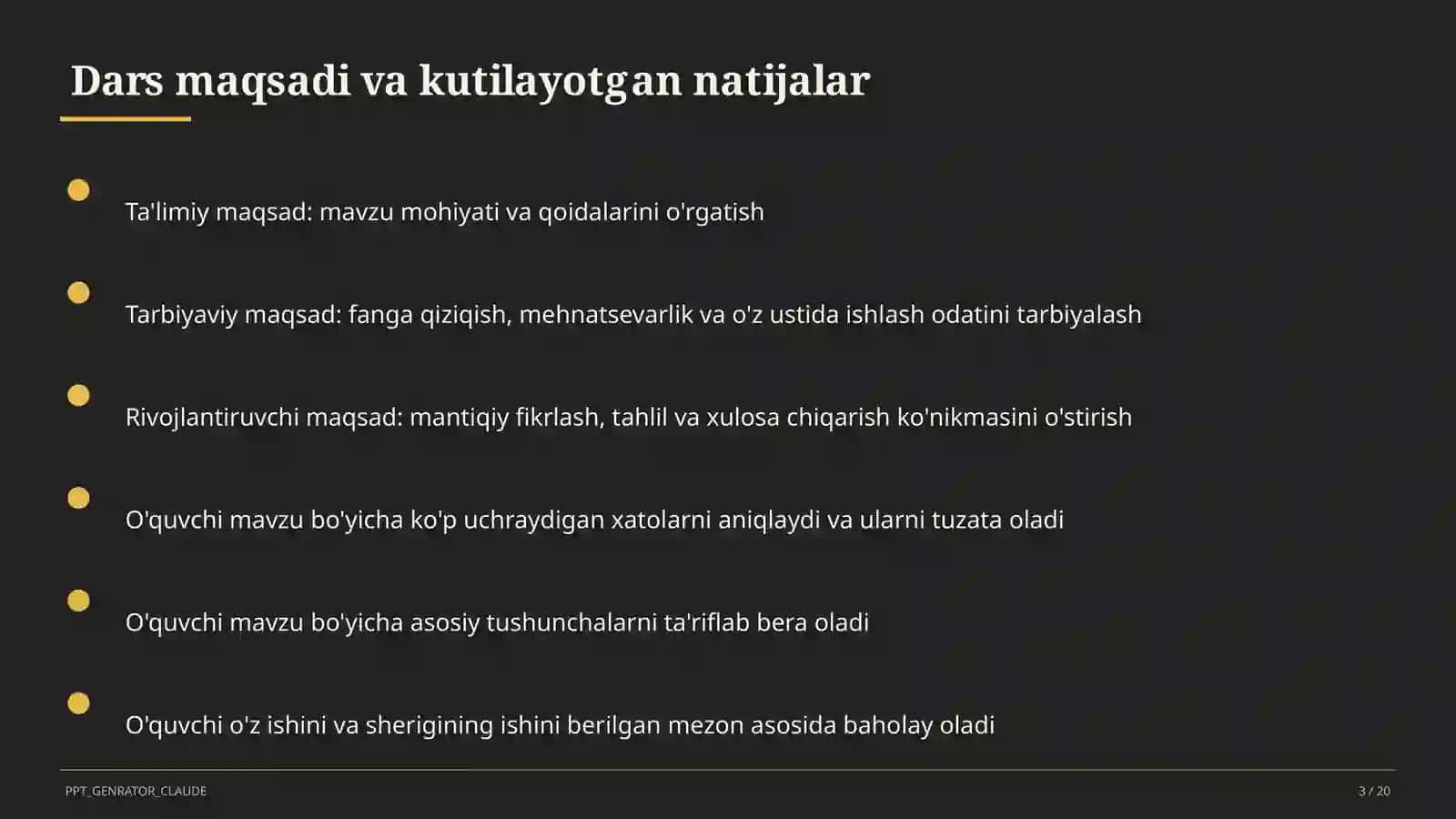 Ko'rsatkichli funksiya va tenglamalar (10-sinf) 3