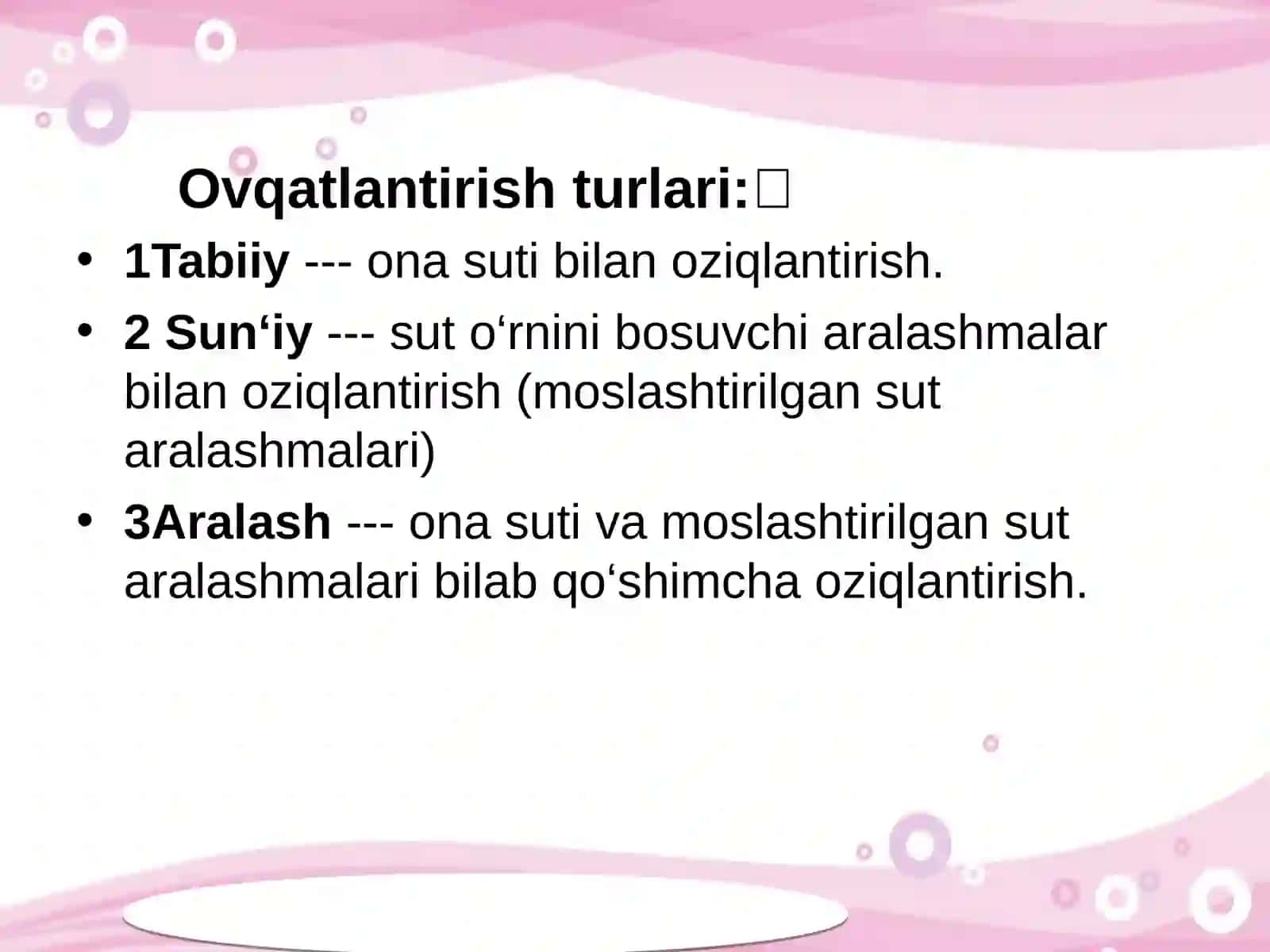 SOG‘LOM BOLALARNIOZIQLANTIRISH 3