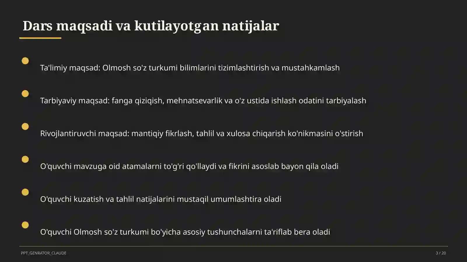 Olmosh so'z turkumi (4-sinf) 3