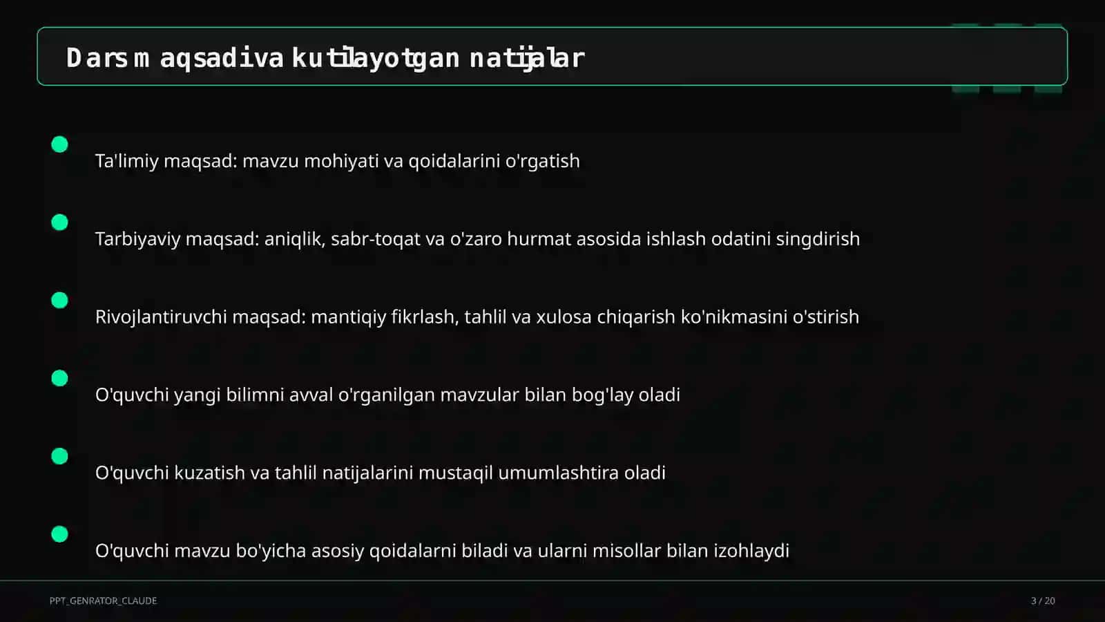 Ta'lim analitikasi: o'quvchi natijalarini tahlil qilish 3