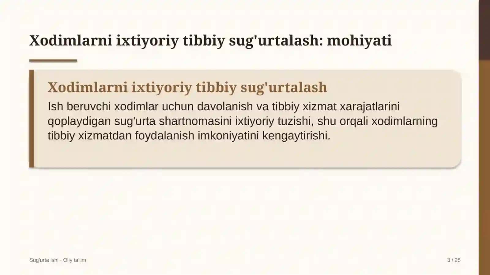 avtovokzallarda xodimlarni ixtiyoriy tibbiy sug'urtalash 7300 3