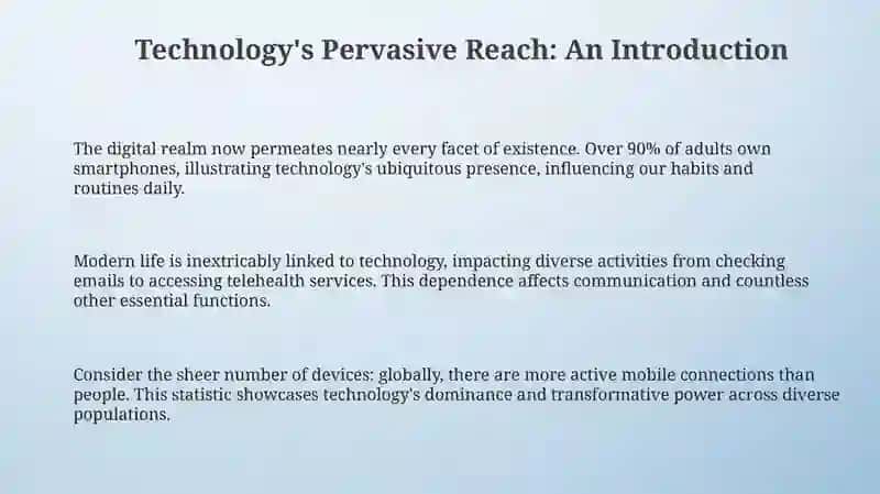 Technology in our daily life 3