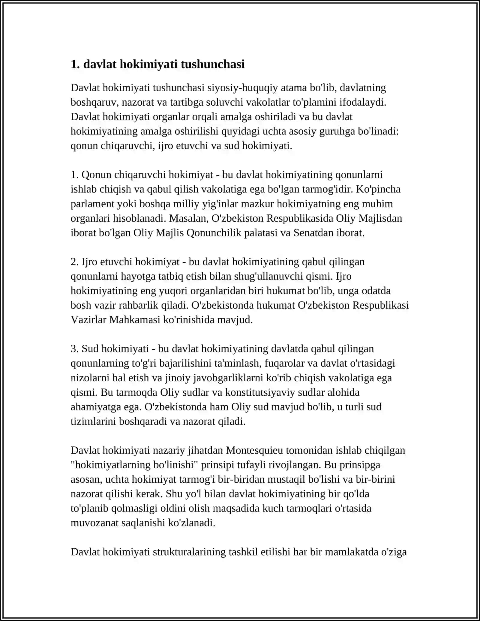 DAVLAT HOKIMIYATI VA SIYOSIY HOKIMIYAT 3