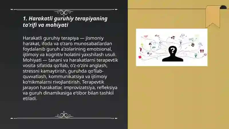 Harakatli guruhiy terapiya 3