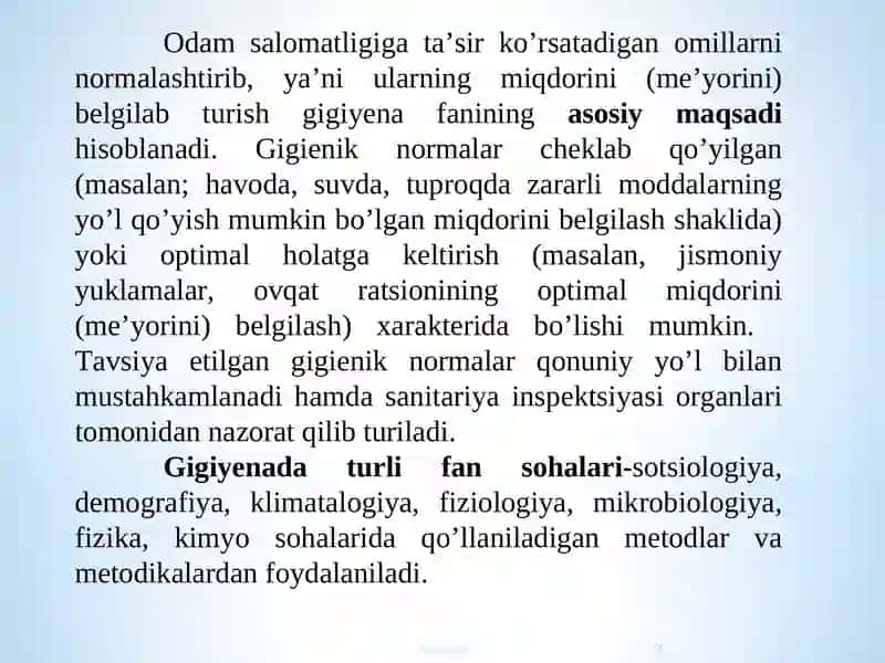 Jismoniy tarbiya mashg’ulotlarida sanitar-gigenik sharoitlar 3