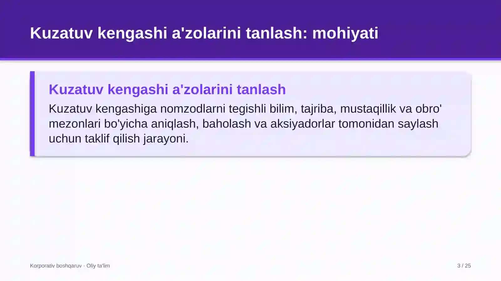 televideniyeda kuzatuv kengashi a'zolarini tanlash 1158 3