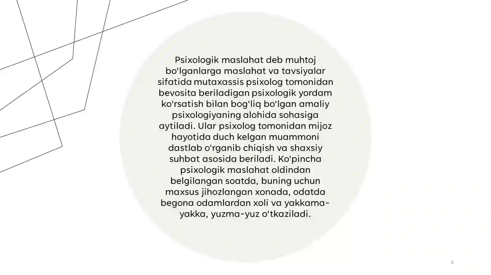 PSIXOLOGIK MASLAXATNING MAXSUS MUAMMOLARI 3