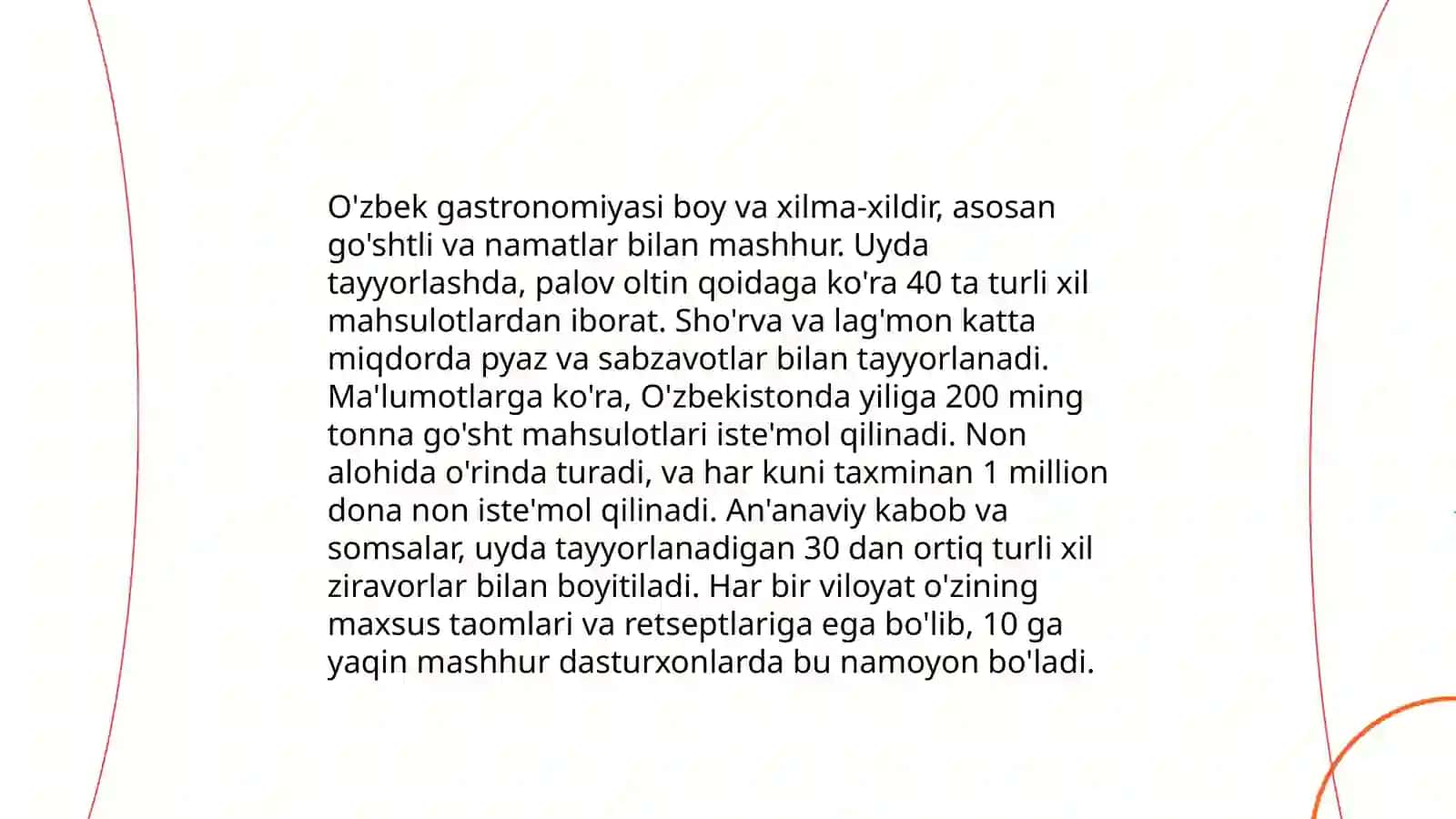 O'zbek gastronomiyasi 3