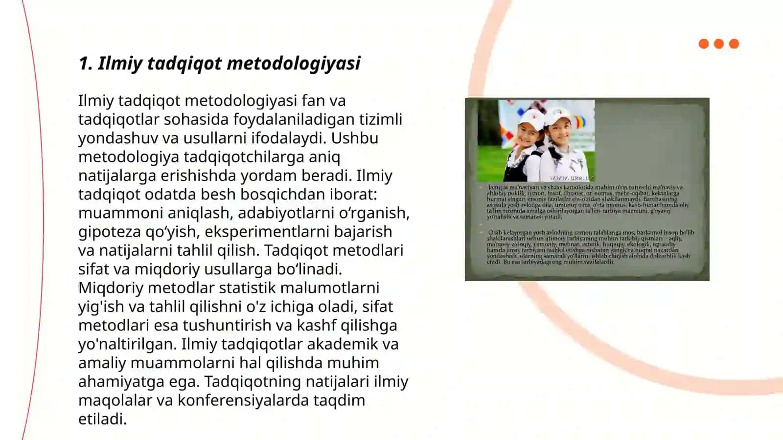 Ilmiy tadqiqot metodologiyasi 3