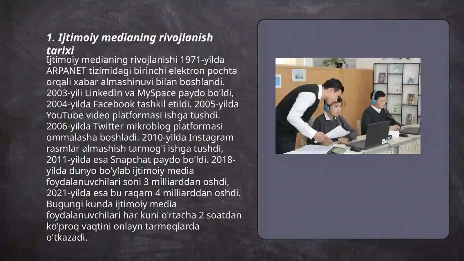 Ijtimoiy mediani baholash 3