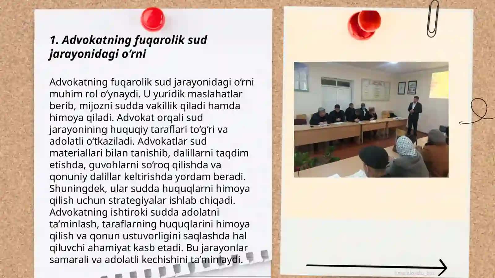 Fuqarolik sud ishlarini yuritishda advokatning ishtiroki 3