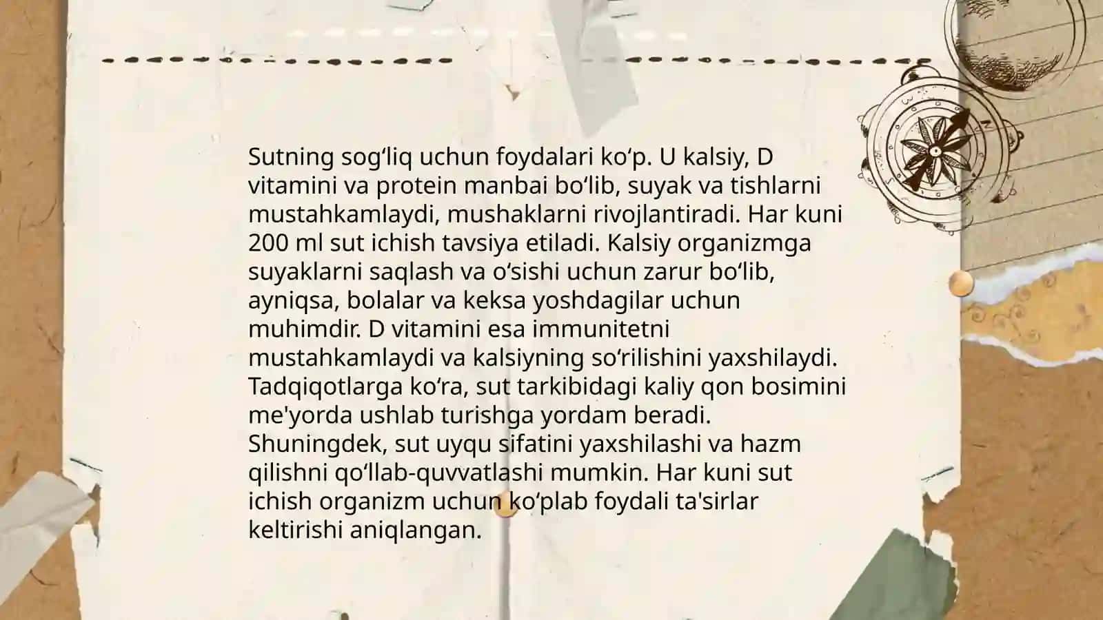 Sut tarkibidagi vitaminlar 3
