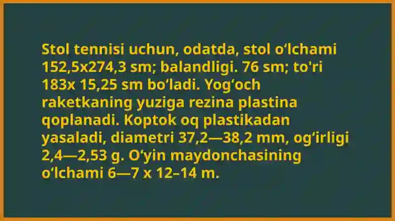 "Stol tennis" 3