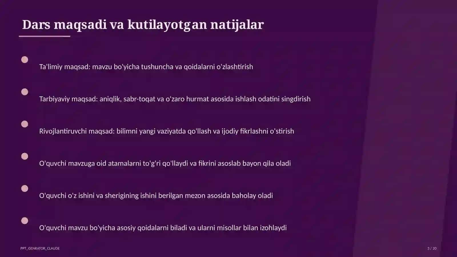 Ekologik tarbiya: tabiatni asraylik 3
