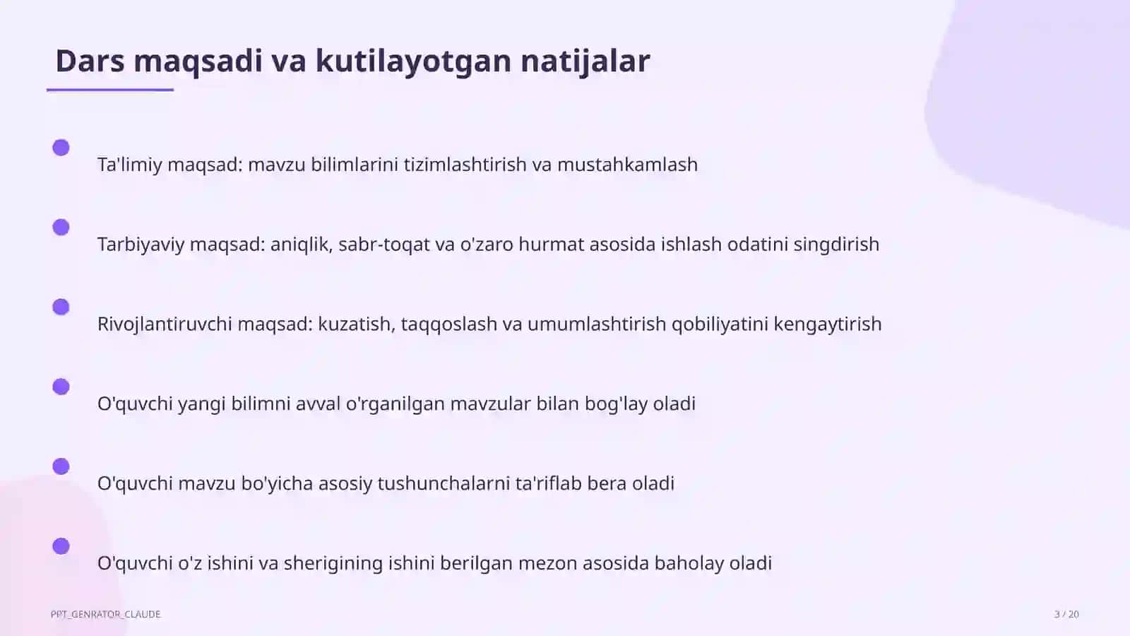 Rus tilida fe'l zamonlari: hozirgi zamon (4-sinf) 3