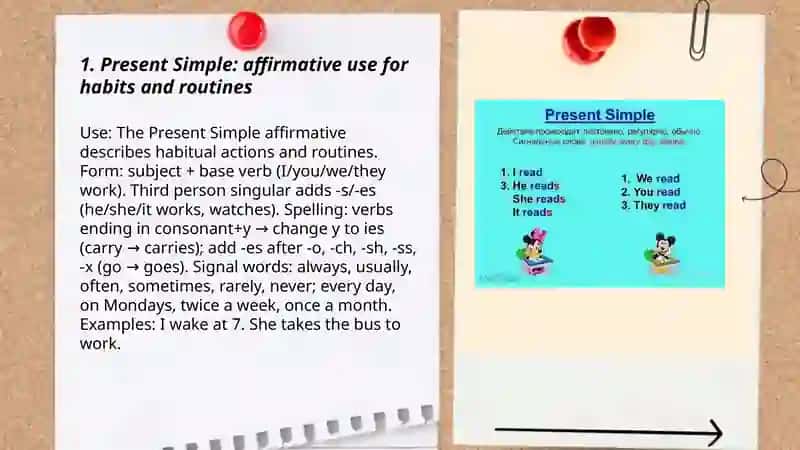 Present Simple 3